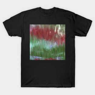 Green, red and violet abstract T-Shirt